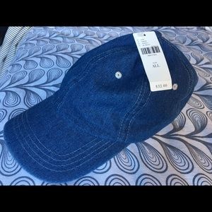 Anthropologie Denim Ball Cap